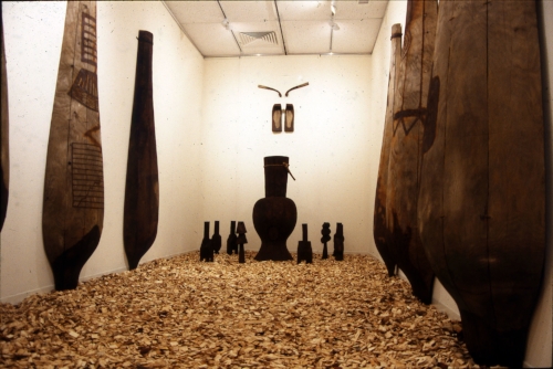 Installation based on seed pods By Keith Rand