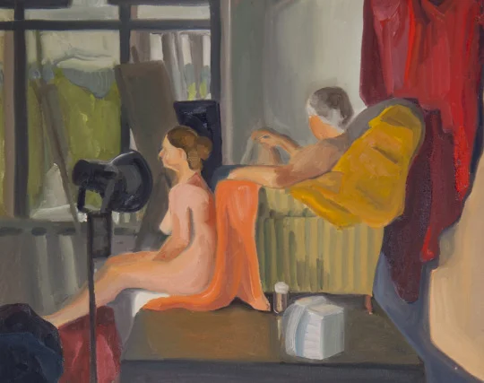     Old Models , oil on canvas, 24”x30”, 2012     