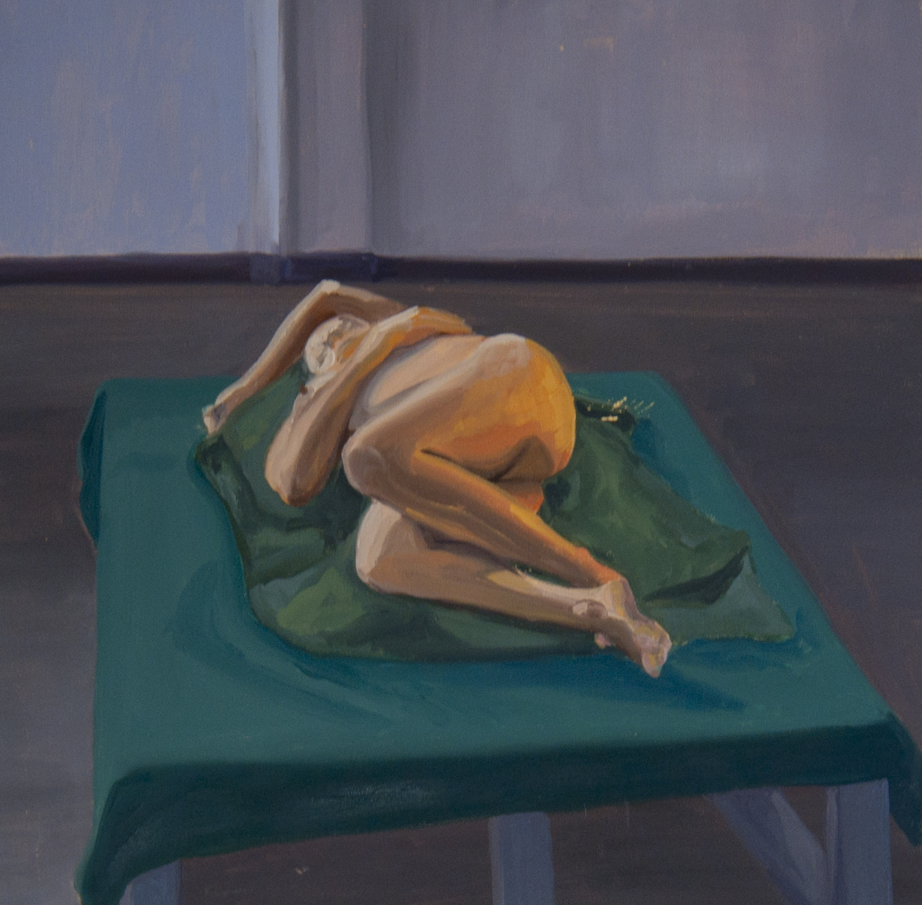   Figure Study , oil on canvas, 2010 