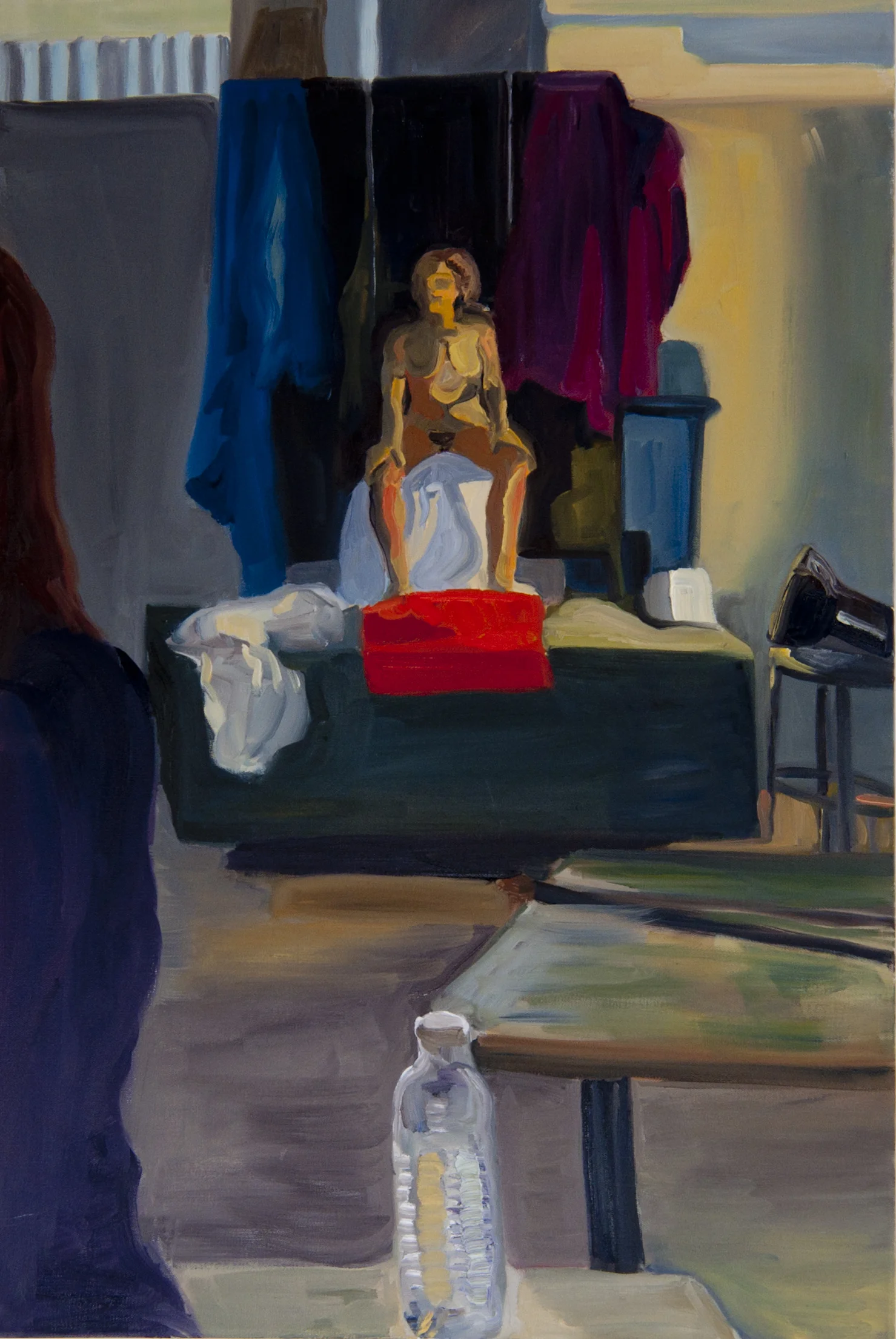   Water Bottle , oil on canvas, 2012 