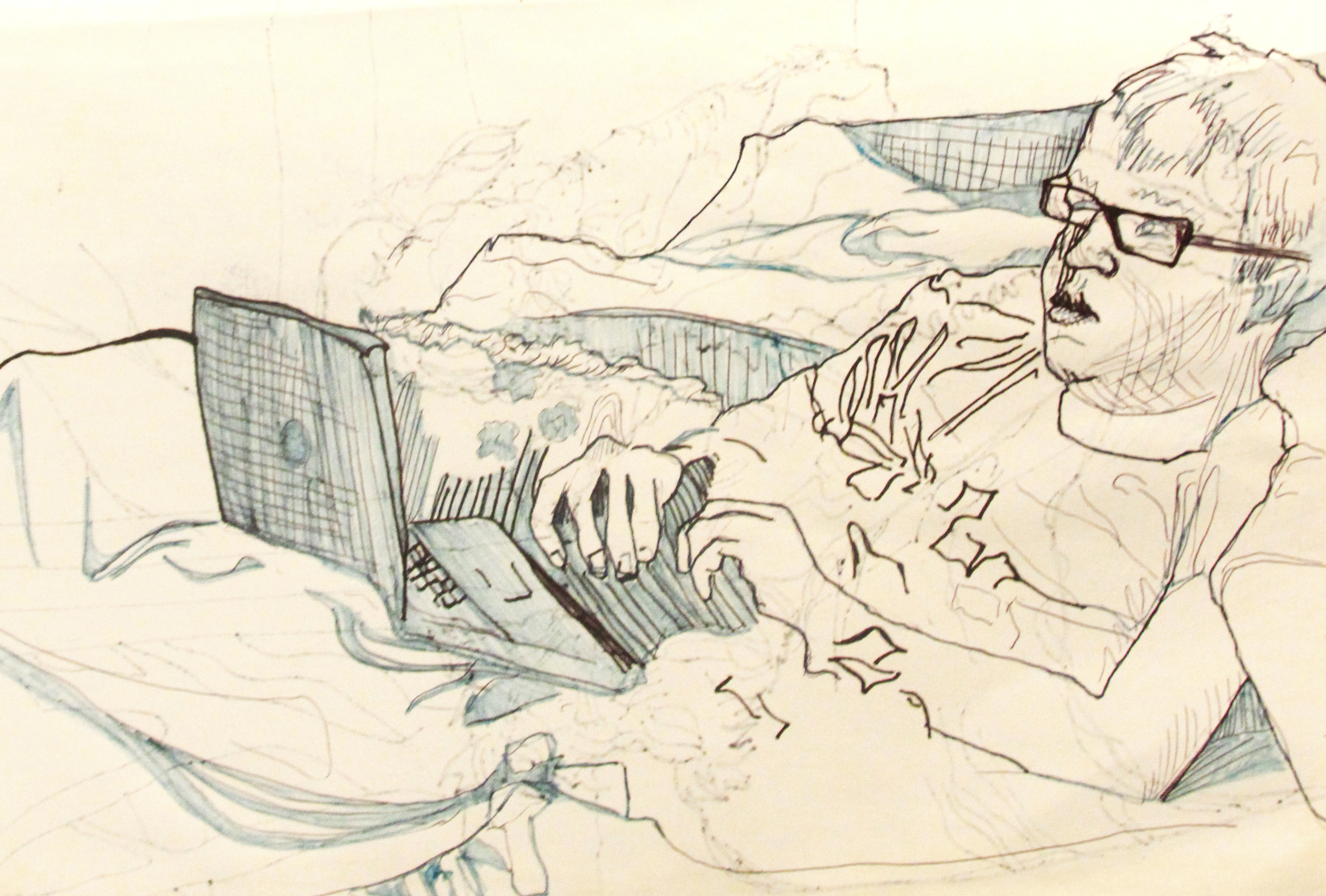 pen and marker on paper, 8”-11”, 2010