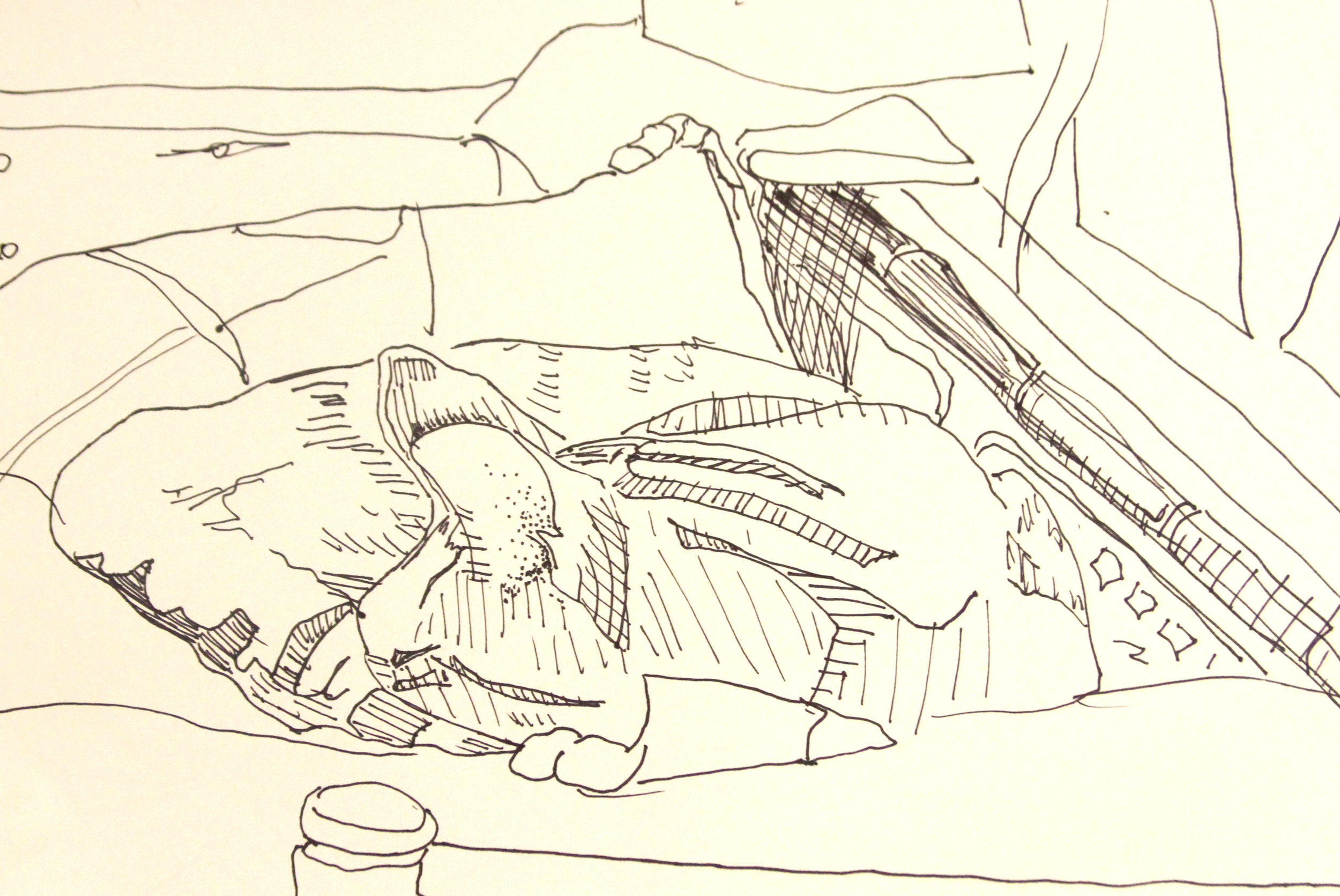 pen on paper, 8”-11”, 2010
