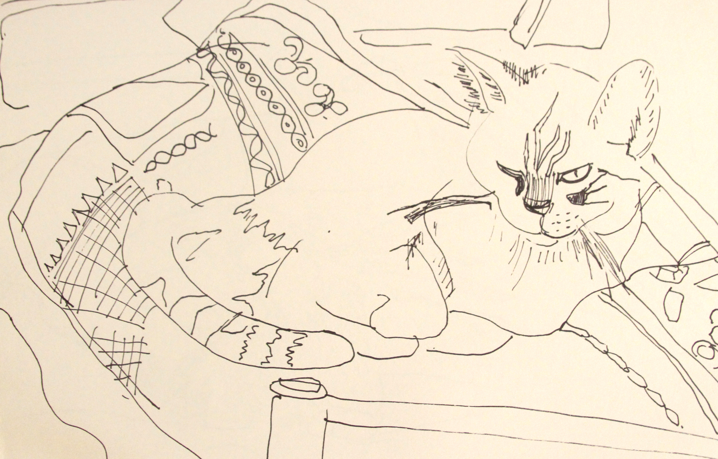 pen on paper, 8”-11”, 2010