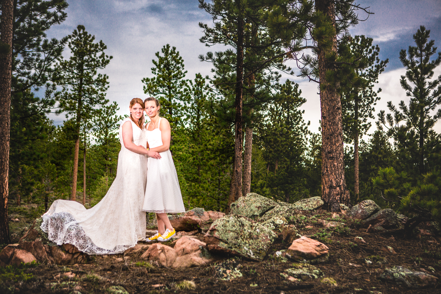 Gay wedding bridals. 