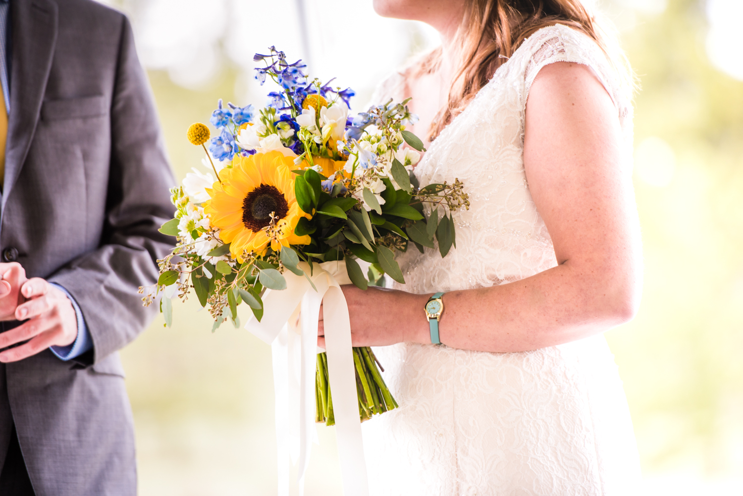 Wedding bouquet by Palmer Flowers