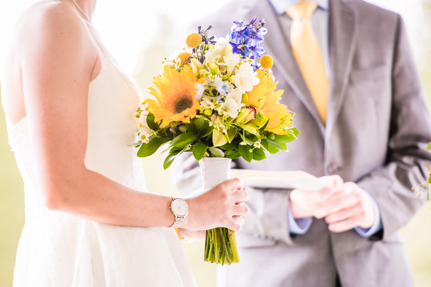 Wedding bouquet by Palmer Flowers