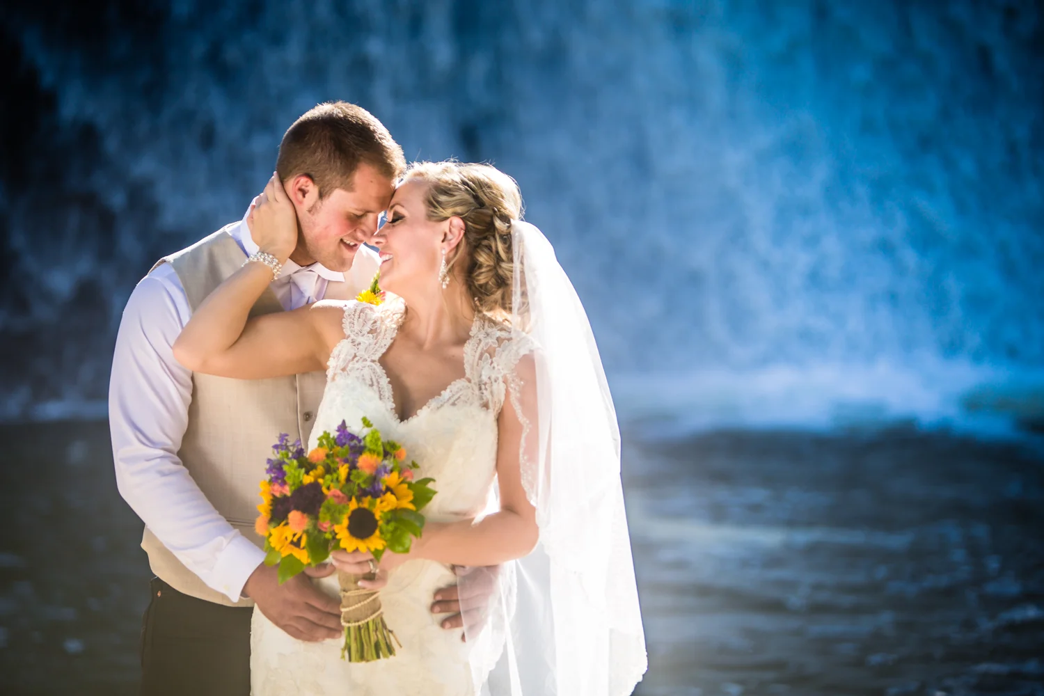Evergreen Lake wedding photographed by JMGant Photography.