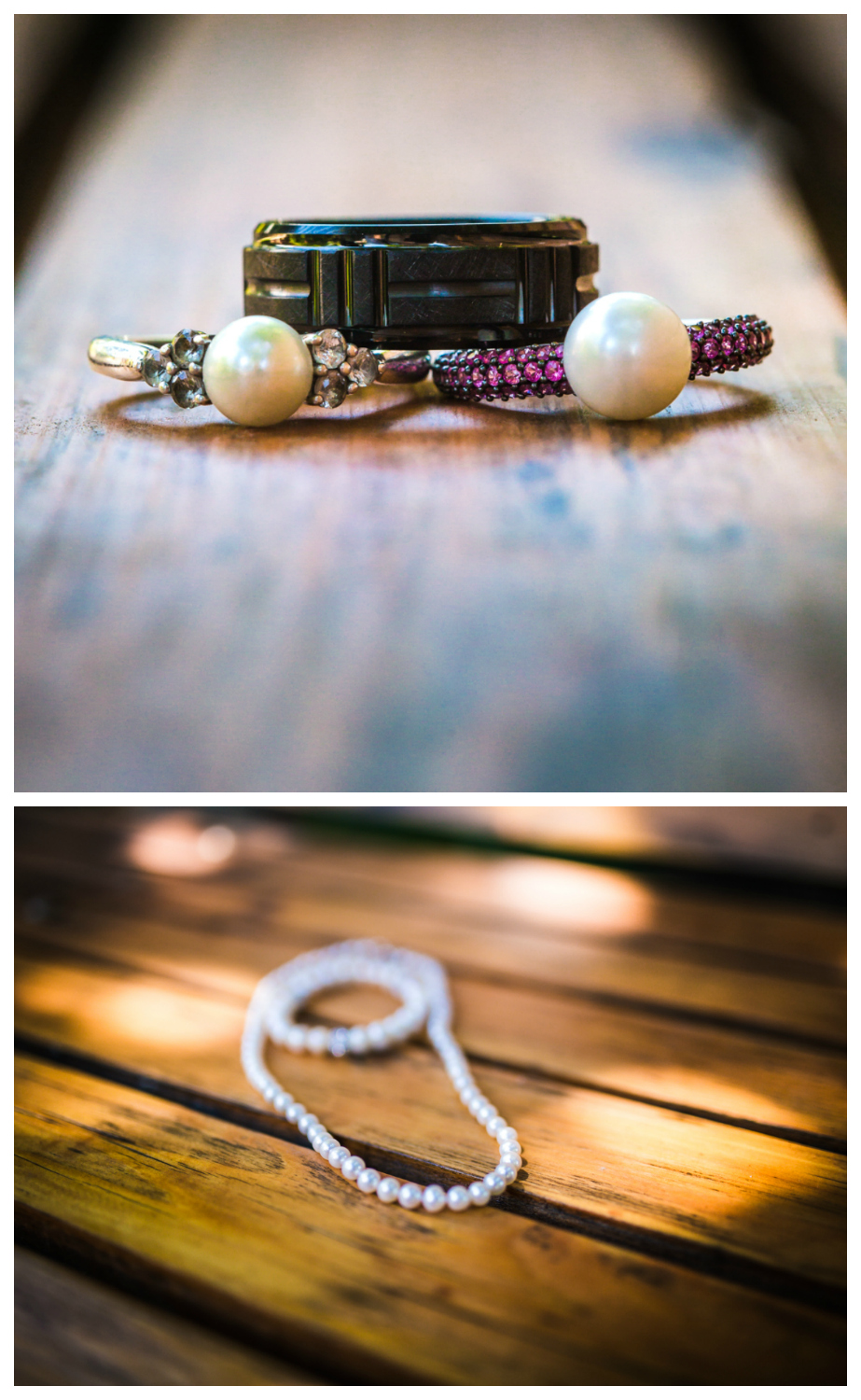 Wedding jewelry. Photographed by JMGant Photography.