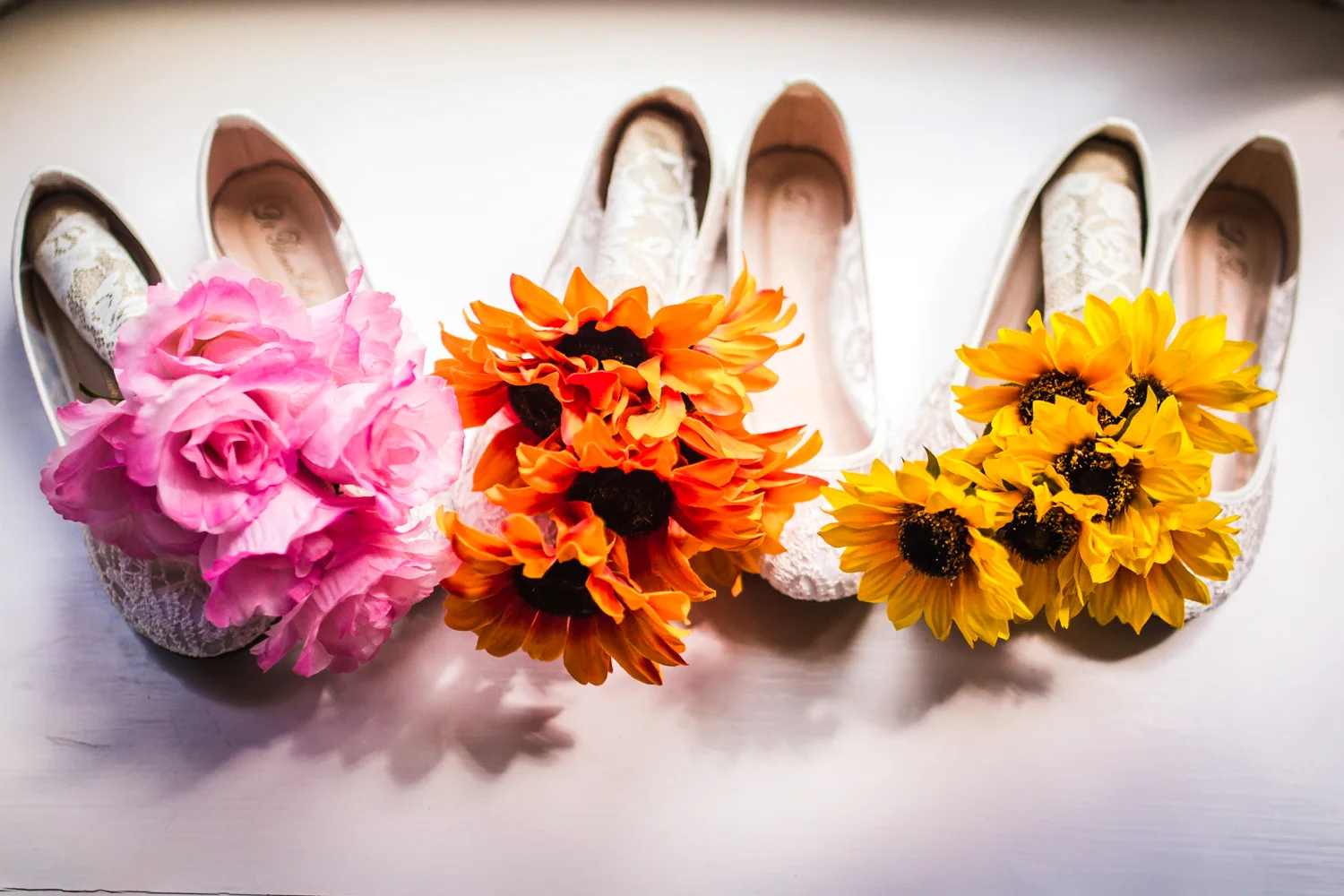 Bridesmaids shoes. Photographed by JMGant Photography.