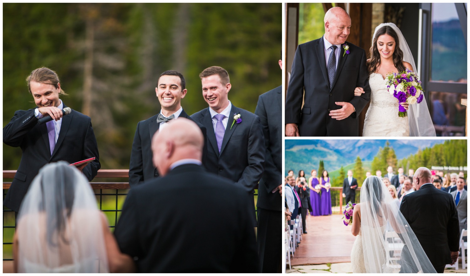 Vail Colorado Wedding photographed by JMGant Photography.