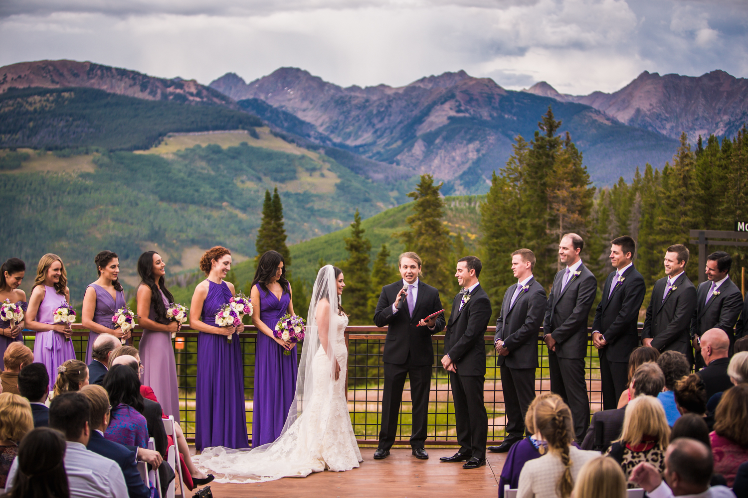 Vail Colorado Wedding photographed by JMGant Photography.