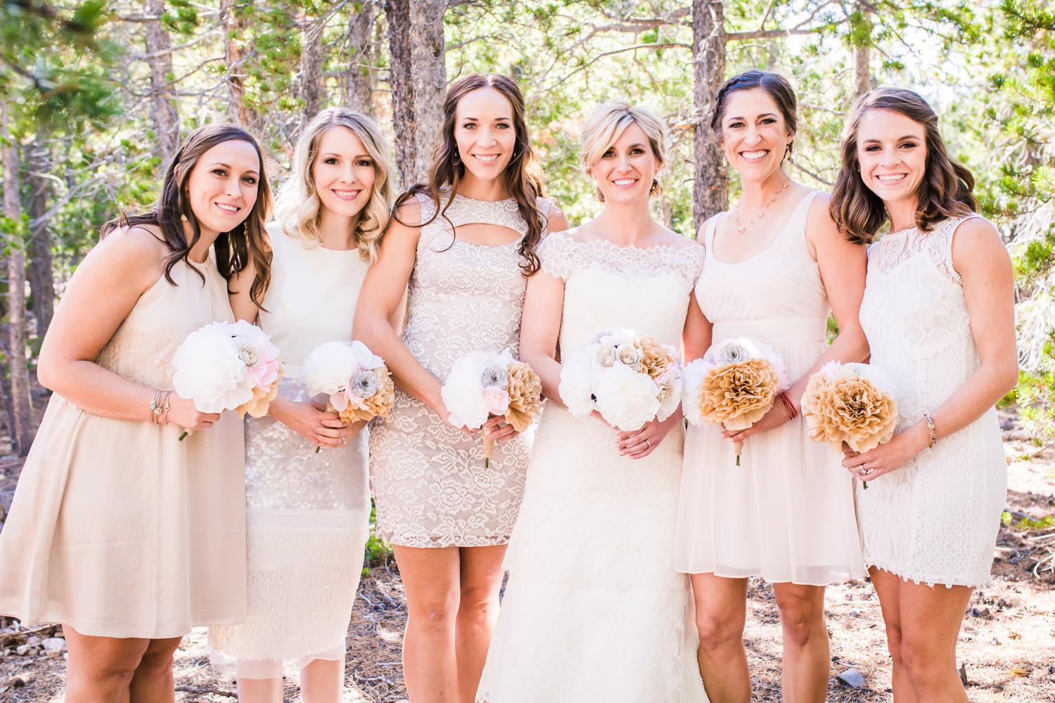 Bridesmaids for a day, best friends for life. 