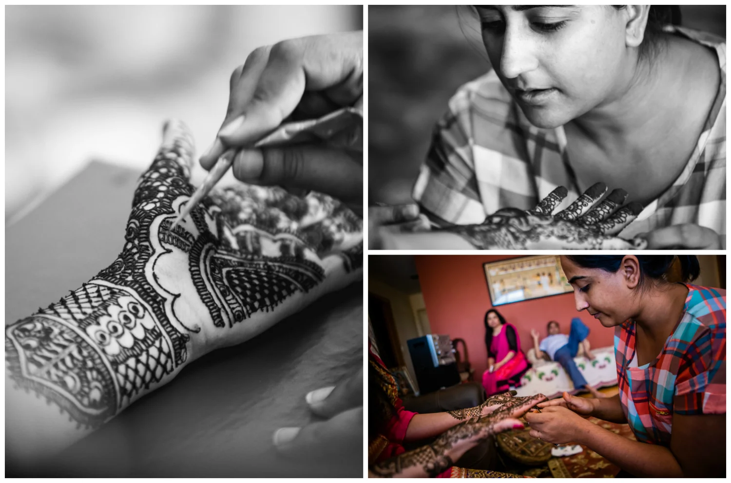 Mehndi ceremony for Denver wedding by JMGant Photography.