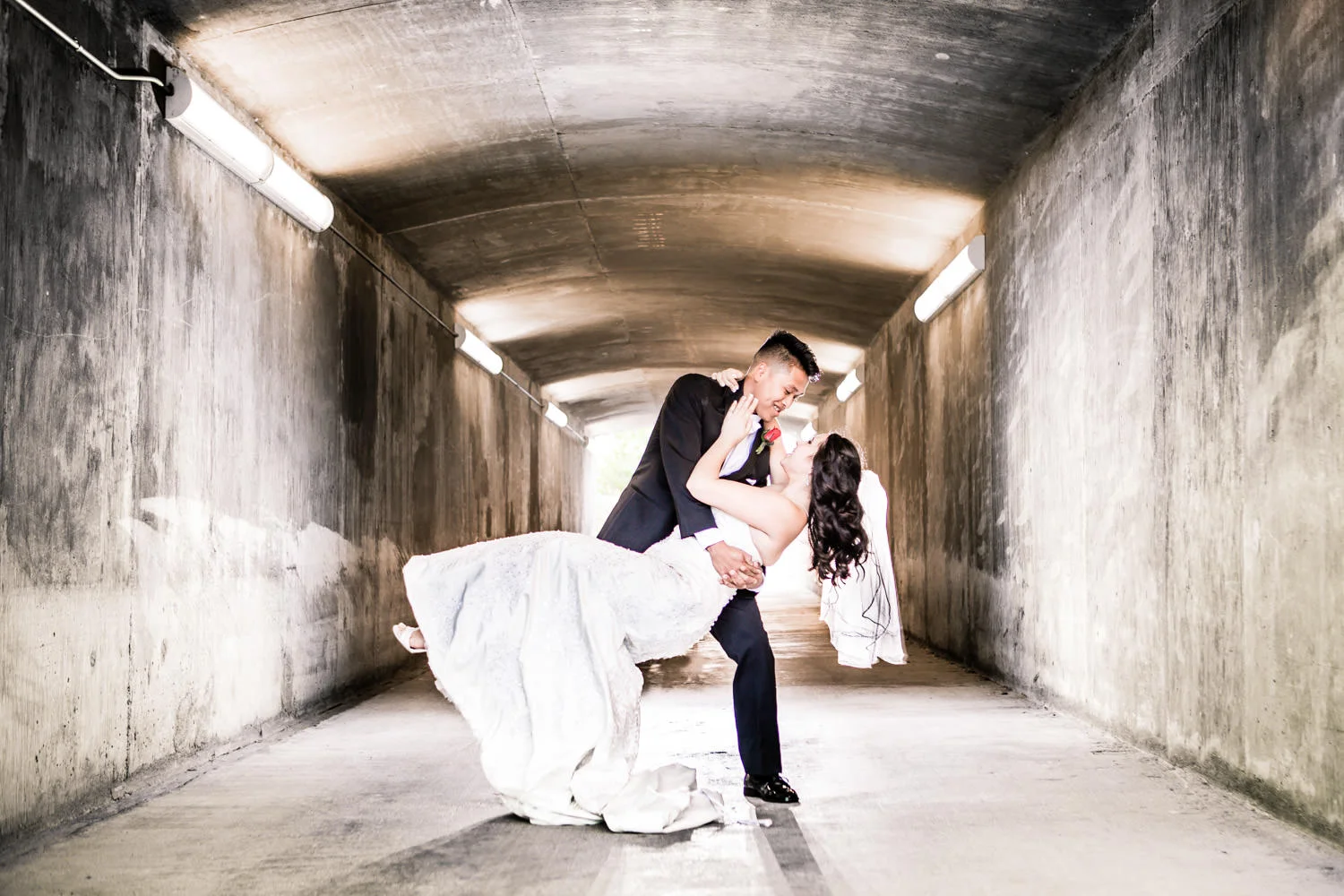 The tunnel at Blackstone Country Club.