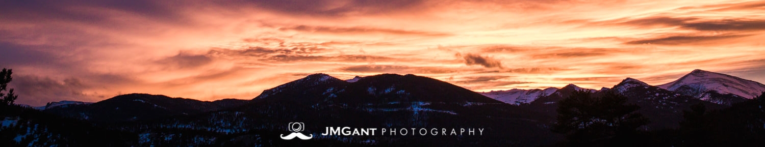Stunning elegant wedding at the Della Terra Mountain Chateau in Estes Park Colorado. Photographed by Jared M. Gant of JMGant Photography.