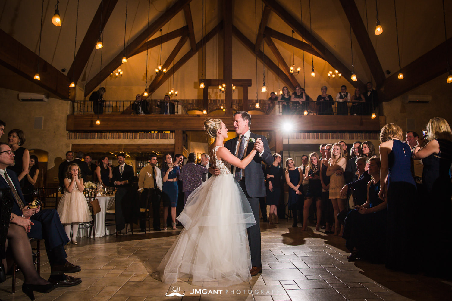 Stunning elegant wedding at the Della Terra Mountain Chateau in Estes Park Colorado. Photographed by Jared M. Gant of JMGant Photography.