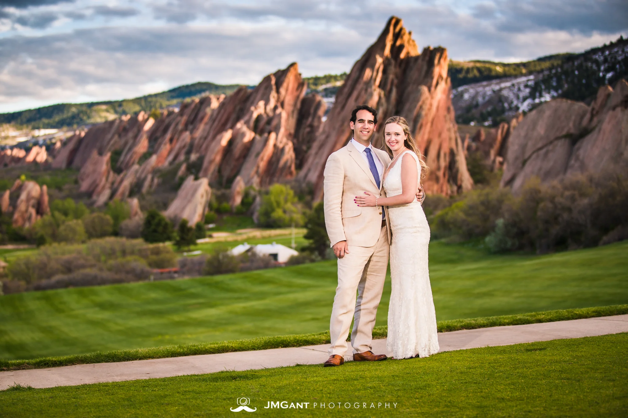 Beautiful Jewish wedding at Arrowhead Golf Club