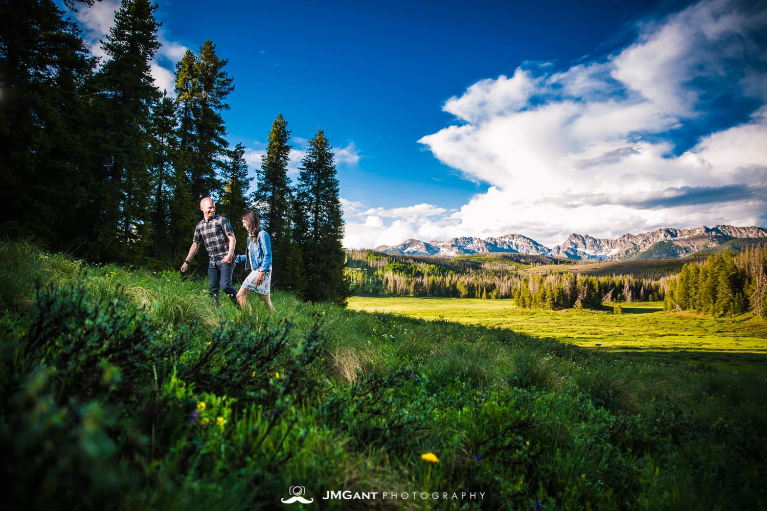 Vail Colorado Engagement Photography by JMGant Photography