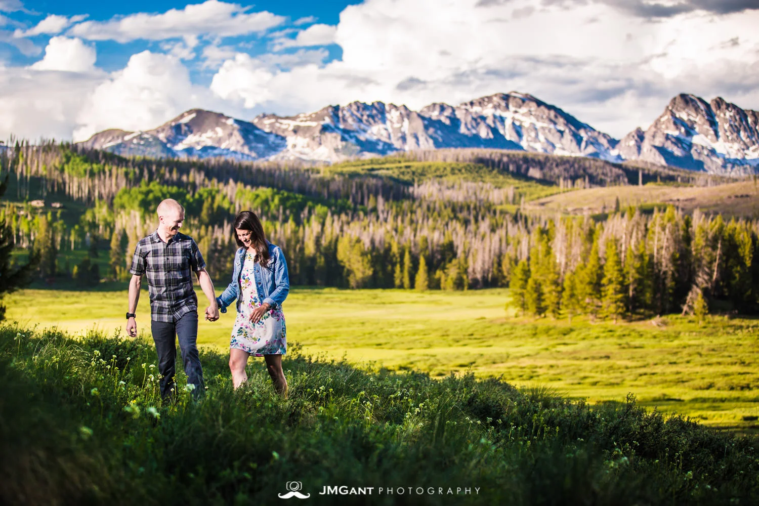 Vail Colorado Engagement Photography by JMGant Photography