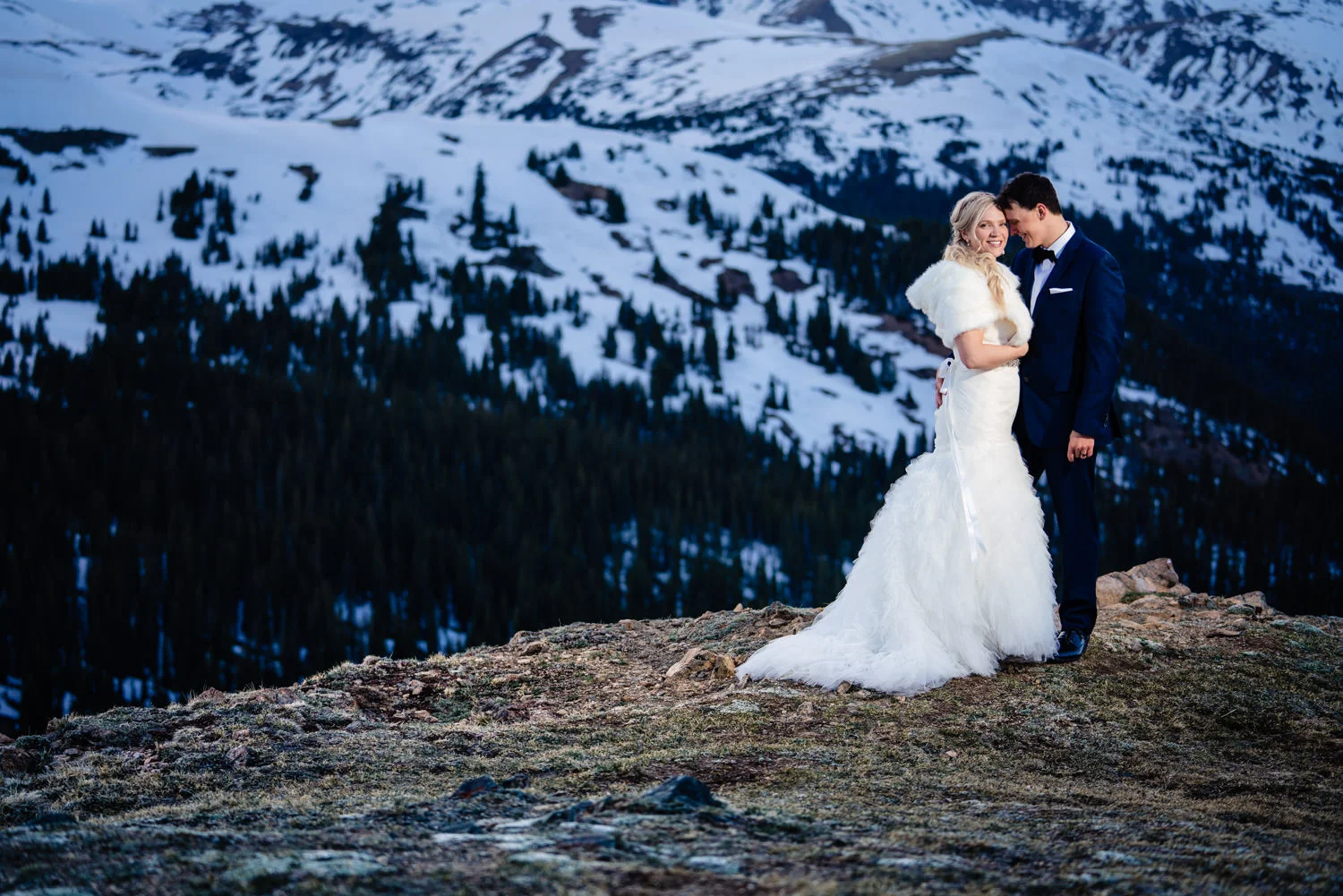 Loveland Pass Firstlook by Colorado wedding photographer Jared M. Gant of JMGant Photography.