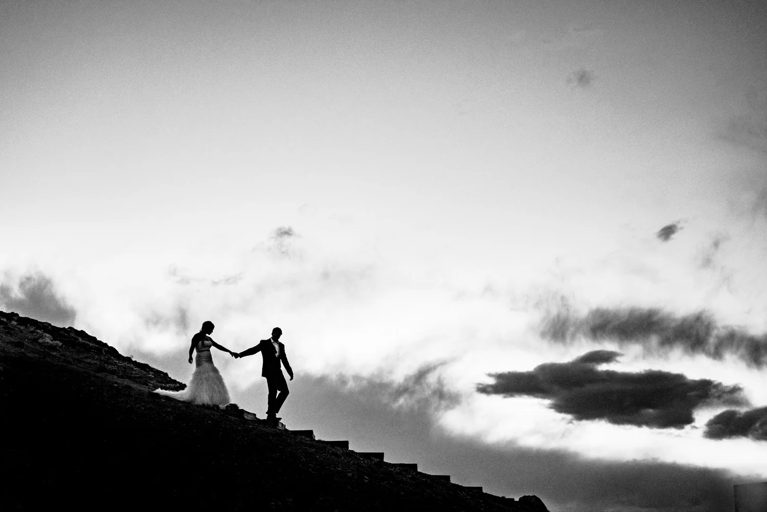Loveland Pass Firstlook by Colorado wedding photographer Jared M. Gant of JMGant Photography.