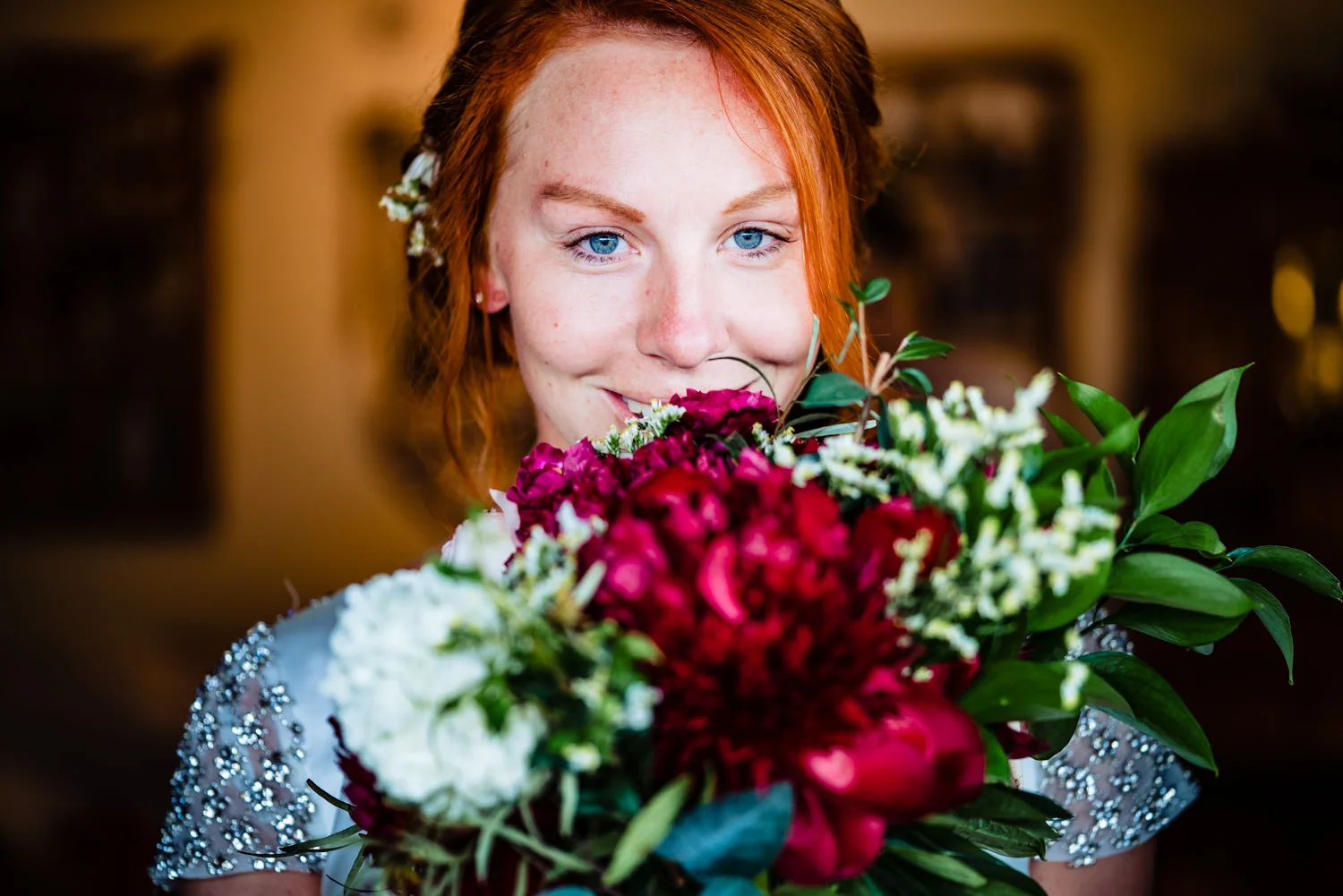 Barn at Evergreen Memorial Wedding by Evergreen Colorado Wedding Photographer JMGant Photography.