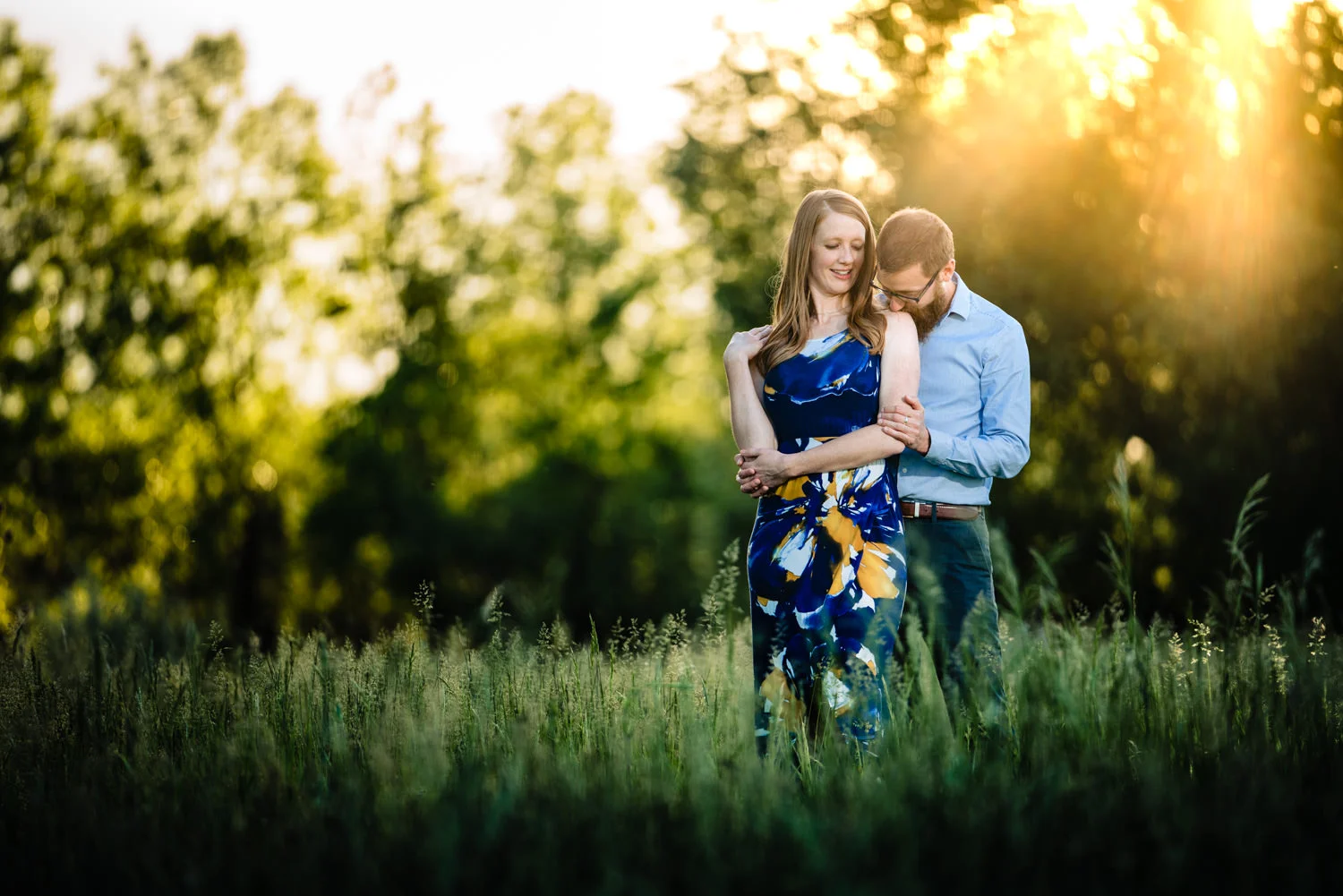 Boulder Colorado engagement photos by Boulder photographer JMGant Photography
