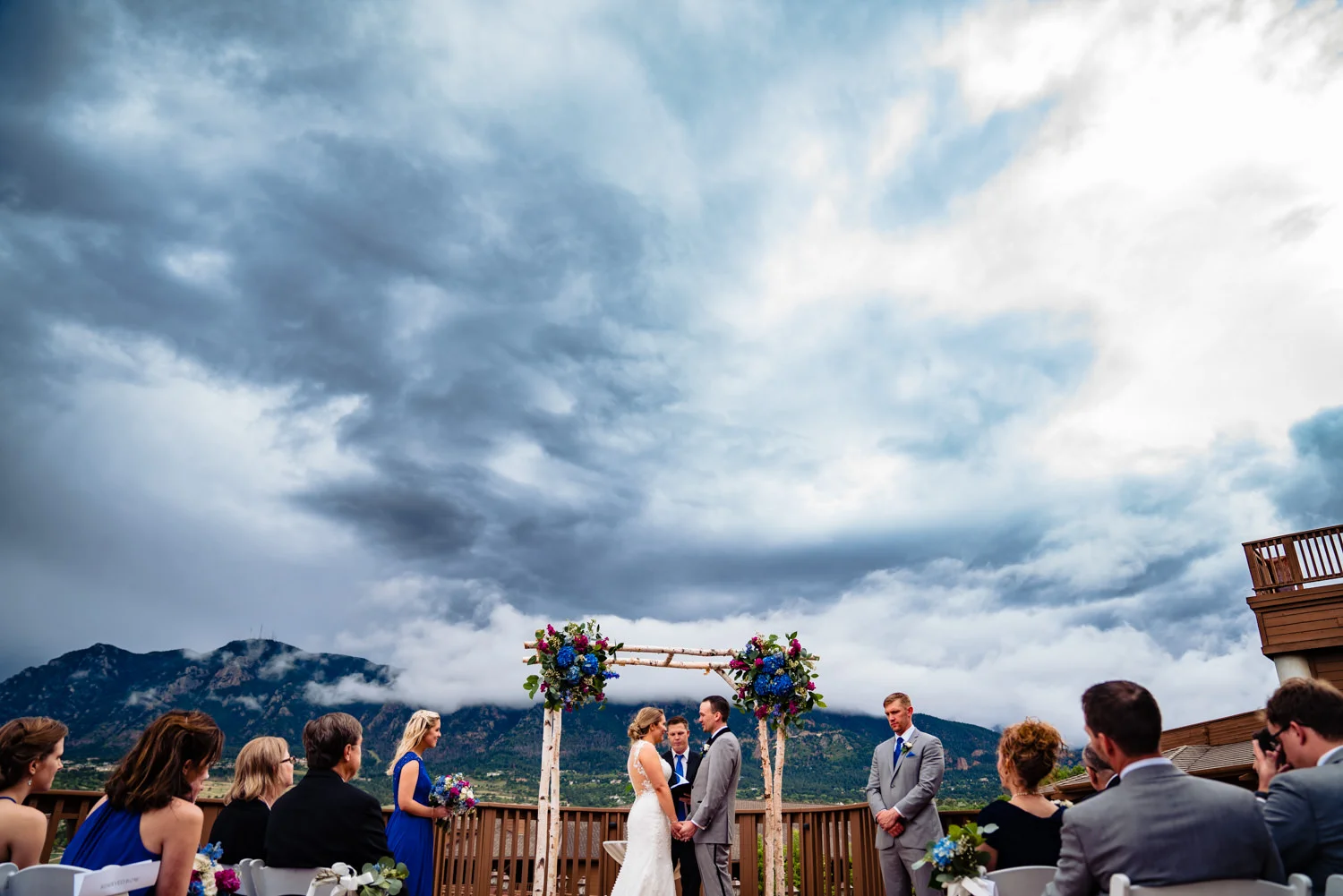 Cheyenne Mountain Resort Wedding by Colorado Spring Wedding Photographer JMGant Photography.