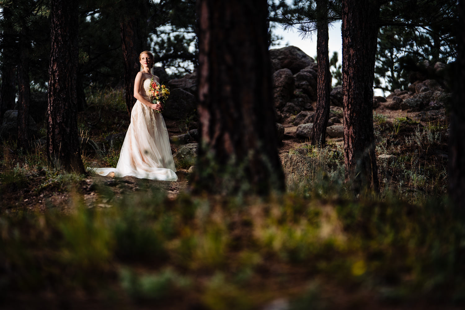 Boulder Colorado wedding at Sunrise Amphitheater by wedding photographer, JMGant Photography