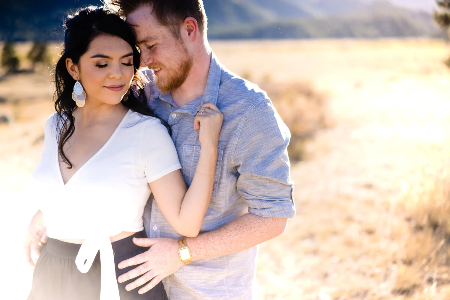 Rocky Mountain National Park Engagements | Estes Park Wedding Photographer | JMGant Photography