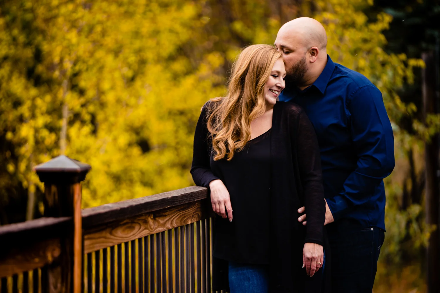 Colorado Fall Engagements | Bailey, Colorado Wedding Photographer | JMGant Photography