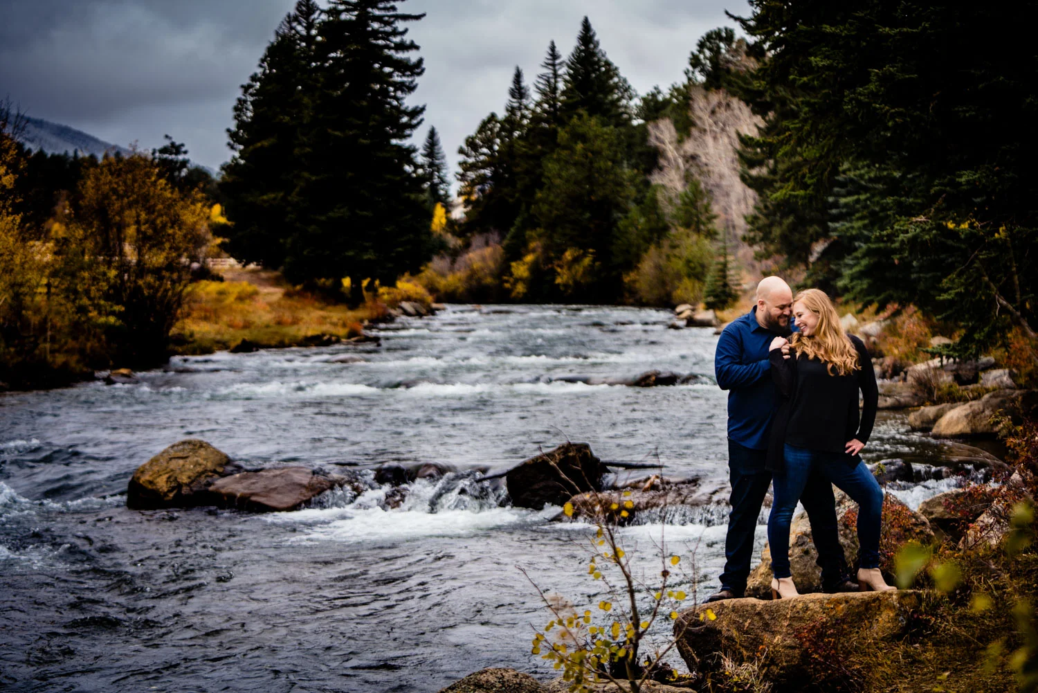Colorado Fall Engagements | Bailey, Colorado Wedding Photographer | JMGant Photography