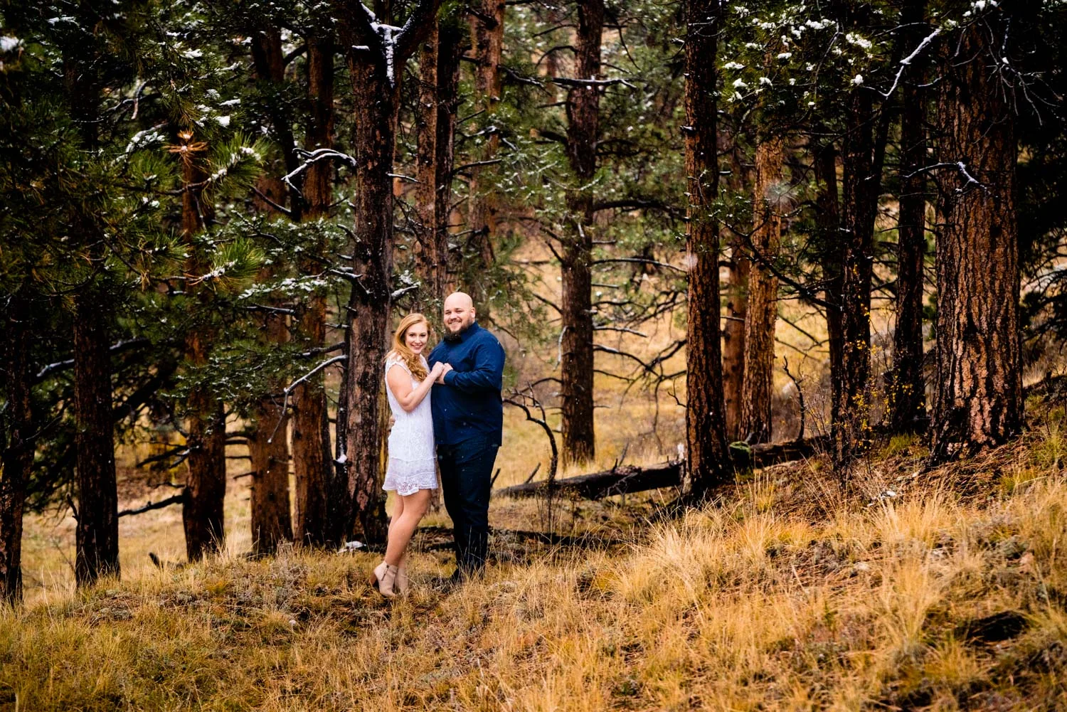 Colorado Fall Engagements | Bailey, Colorado Wedding Photographer | JMGant Photography