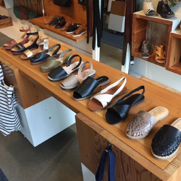 Some of the styles at Mississippi Avenue. Brands featured include: Latigo, Vagabond, Kelsi Dagger Brooklyn, Pons, El Naturalista, Miz Mooz and Kork-Ease.