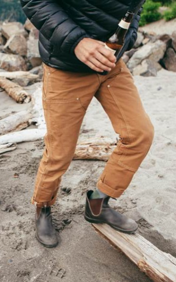 Blundstones in Stout Brown