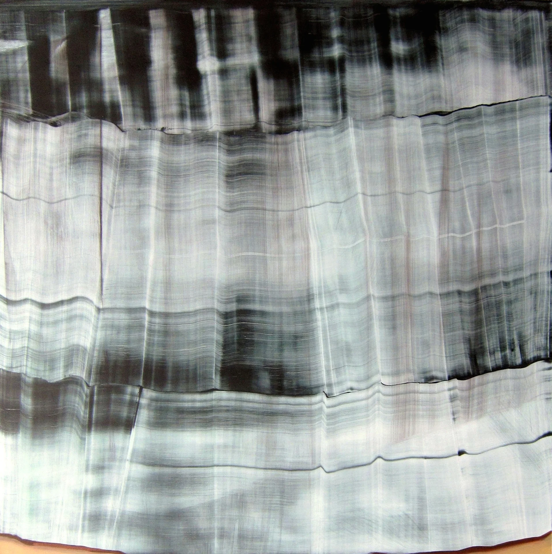 oil on DiBond aluminum 24" x 24"