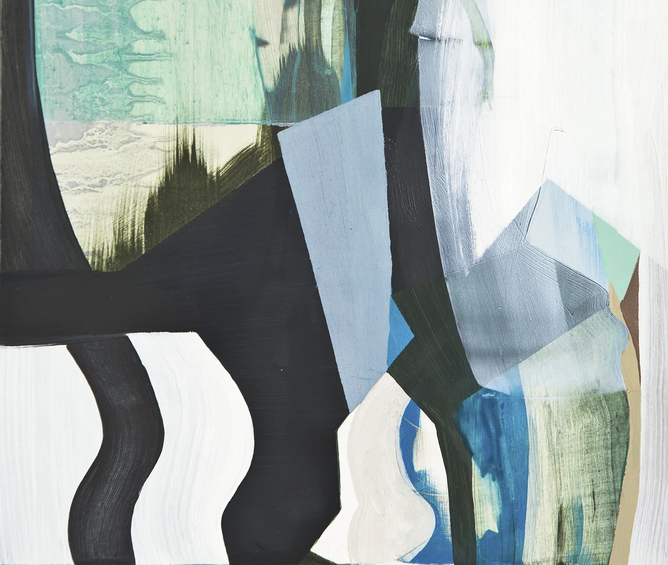   Elsewhere   oil on panel     