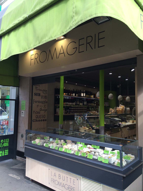This was our go to stinky cheese spot in Montmarte!
