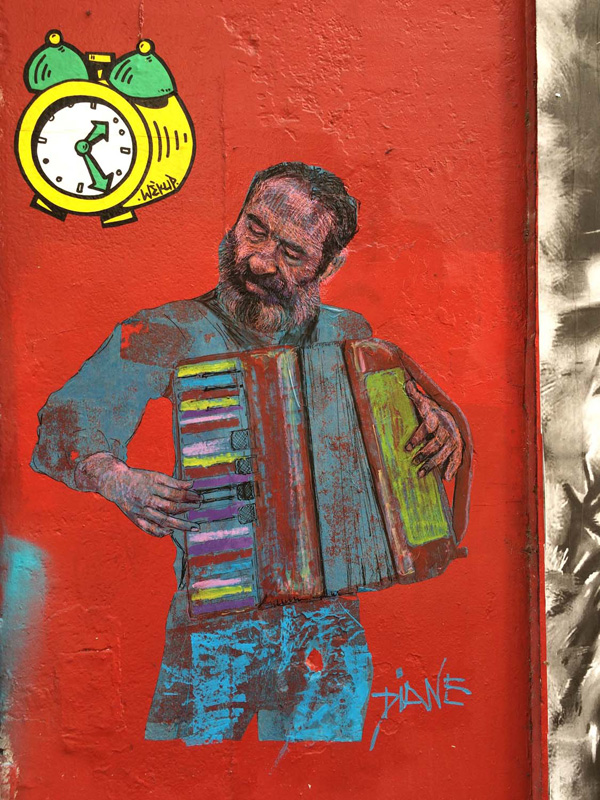 Street art in Montmarte