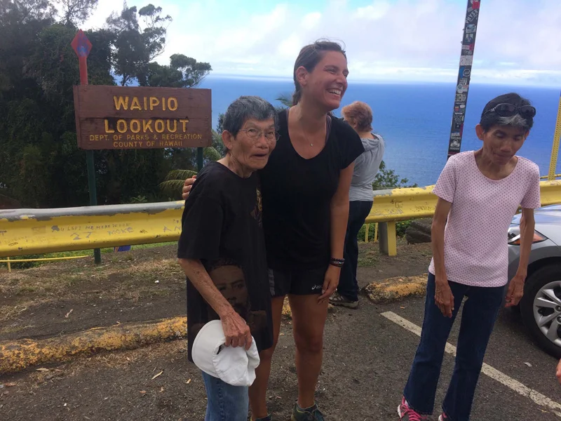 Christina made friends with these 100+ yr old Okinawans