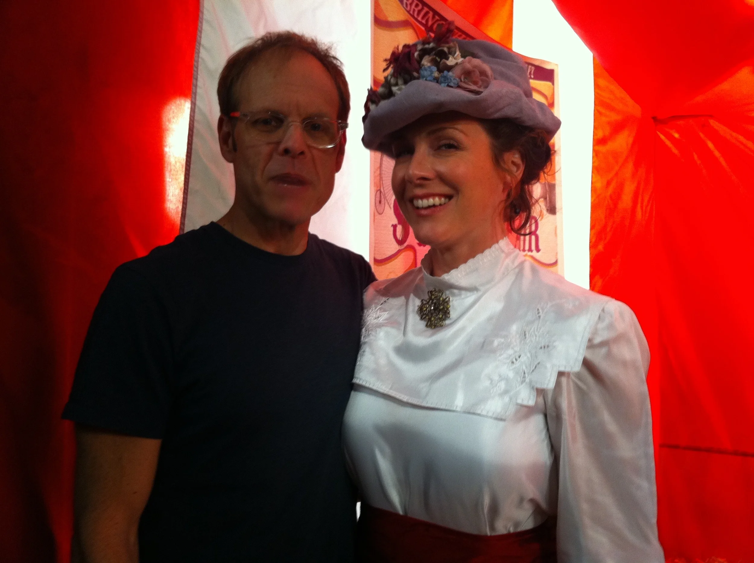 Alton Brown & Miss. Ellie