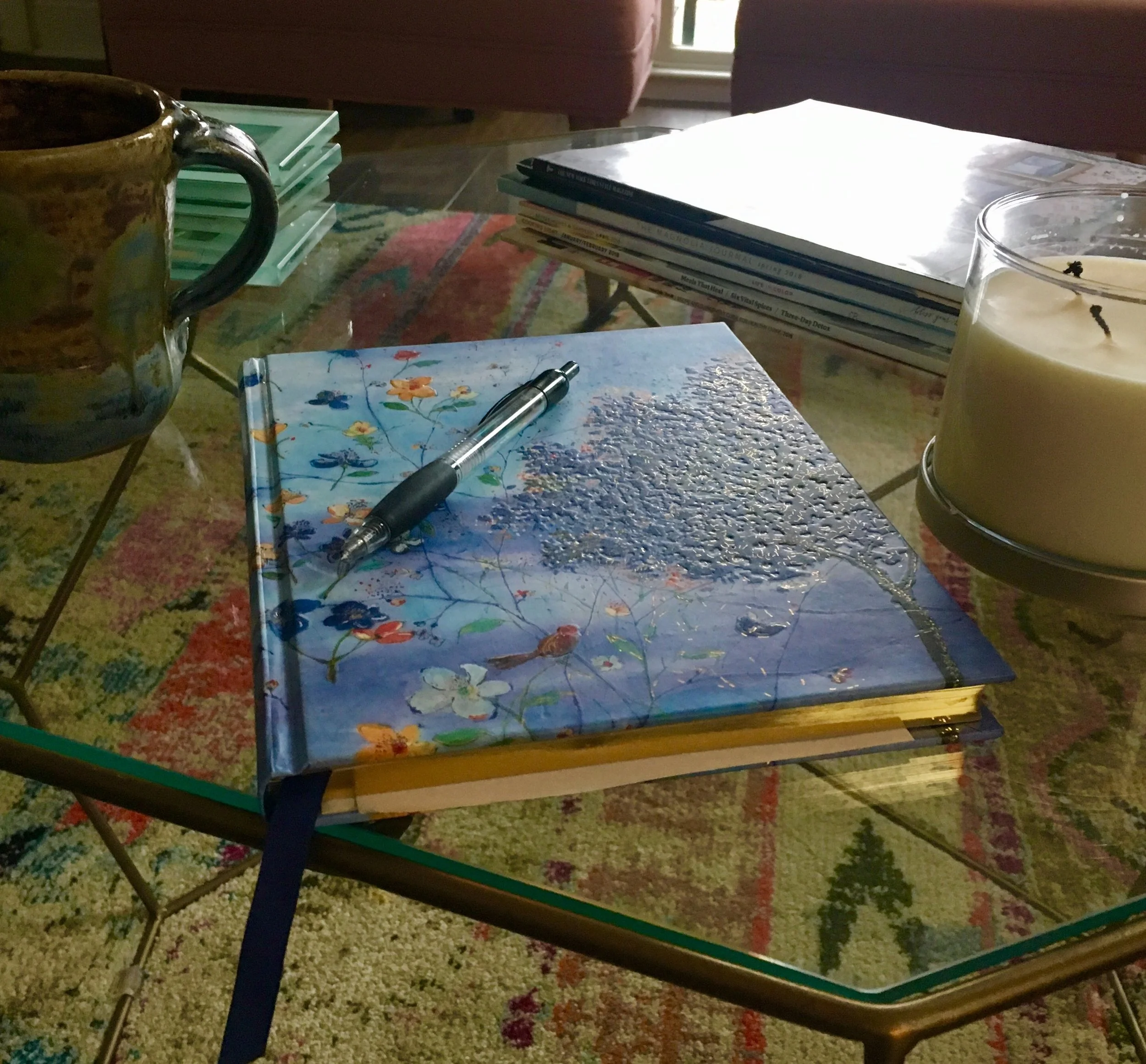 Love me a pretty book to write in!