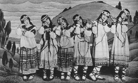 Strange force of nature ... dancers from the original Rite of Spring