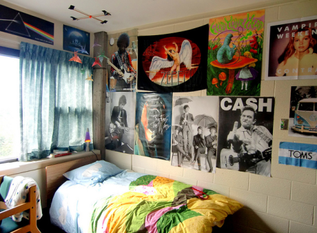 Who was on your teenage bedroom wall?