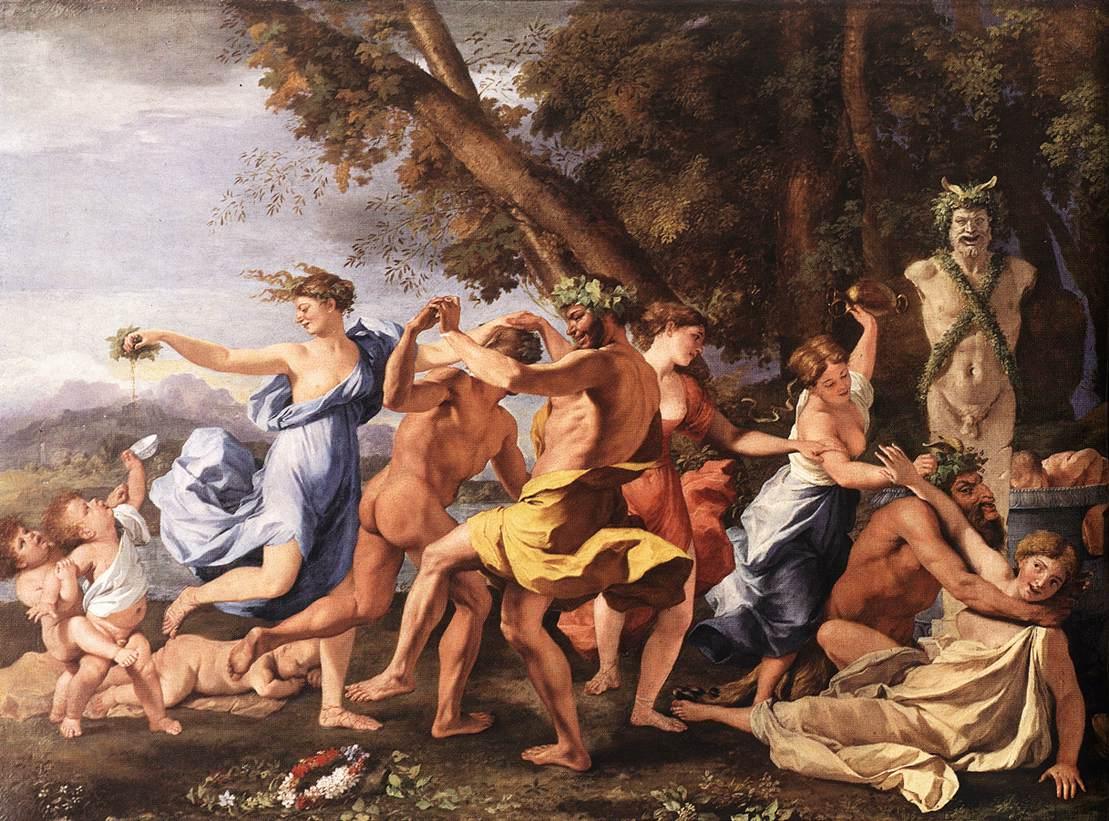 Nicolas Poussin's Bacchanalian Revel