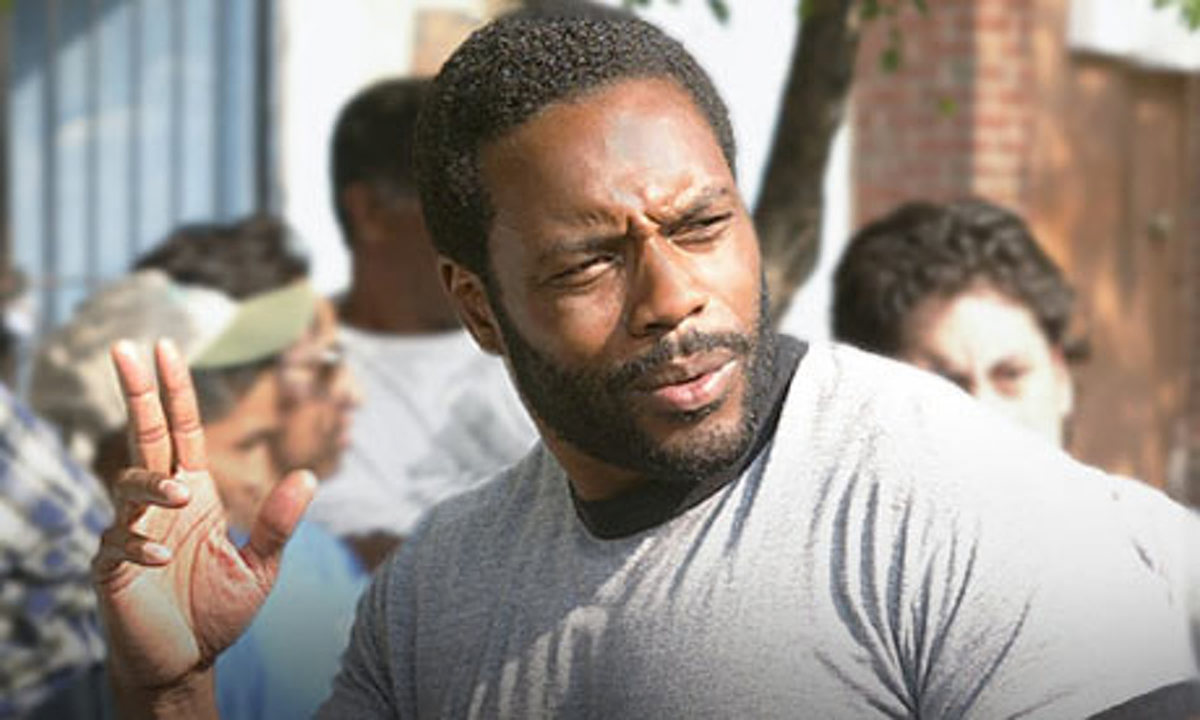 The Wire's hunky Dennis "Cutty" Wise. Trying to renew his life after prison, but watch out for those ladies and their pies ...