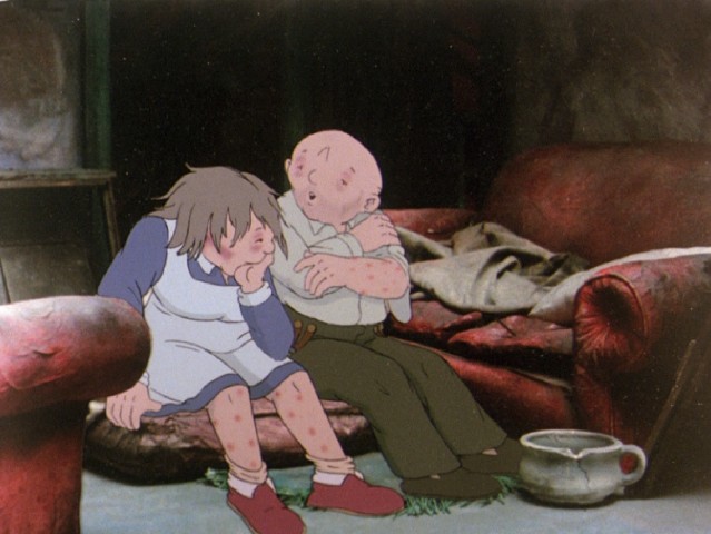 Heartbreaking. James and Hilda huddle in When the Wind Blows (1986)
