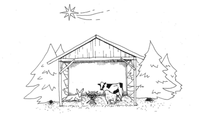 Nativity without refugees.