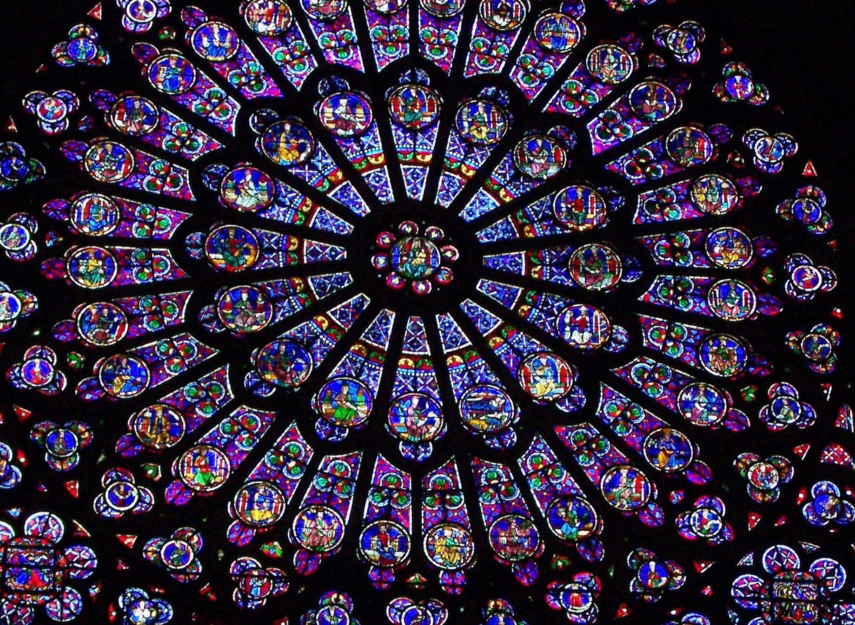 Chartres Cathedral in France.