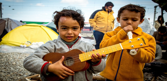 Syrian refugees in Greece